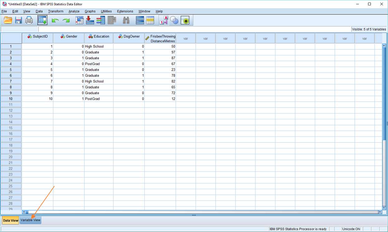 import excel into spss 25