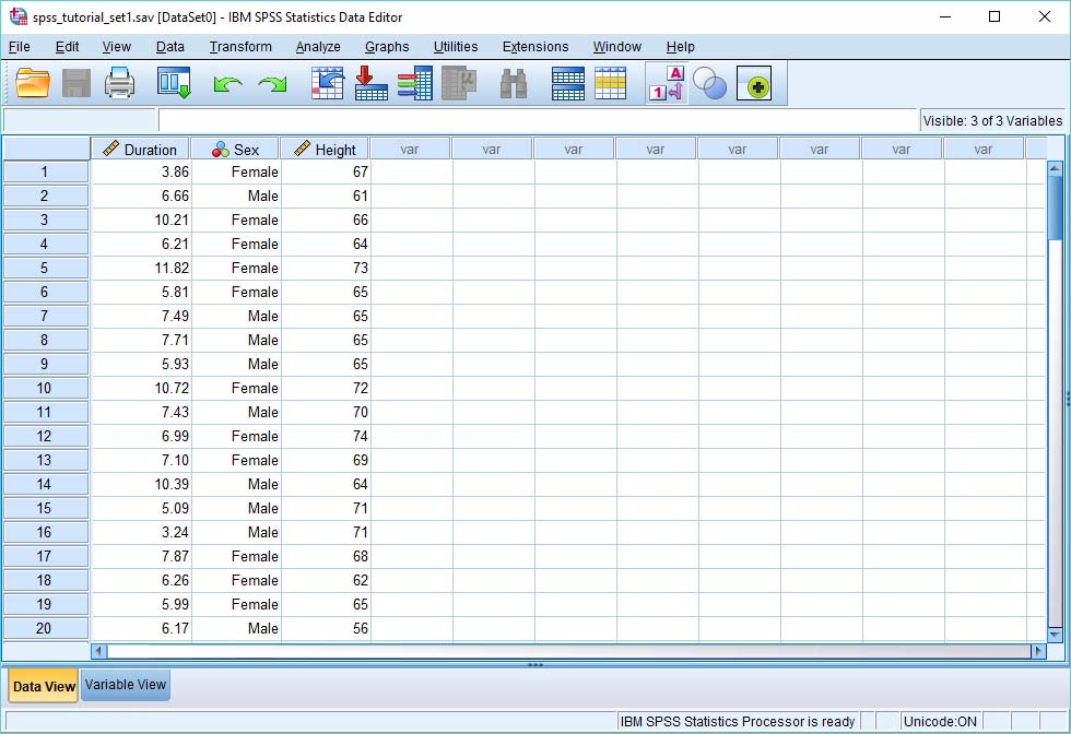 spss ibm calculate standard error of mean