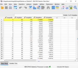 How To Calculate And Interpret Z Scores In Spss Ez Spss Tutorials How To Calculate And Interpret Z Scores In Spss Ez Spss Tutorials