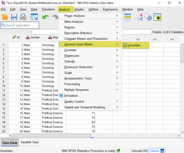 pairwise-comparisons-for-a-two-way-anova-in-spss-no-significant