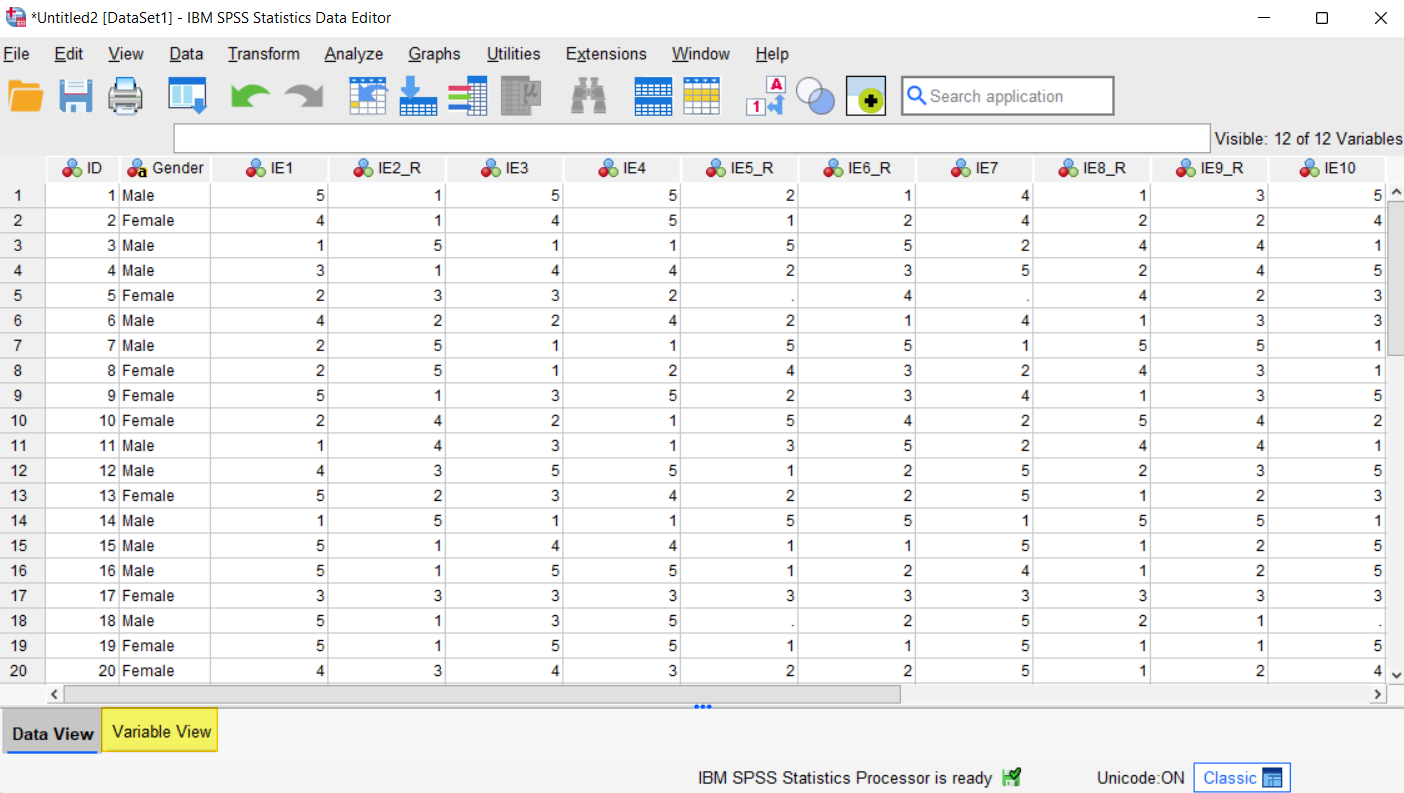 How to Define Likert Scale Variables in SPSS - EZ SPSS Tutorials