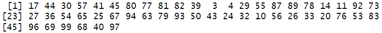 Random numbers from a discrete uniform probability distribution in R